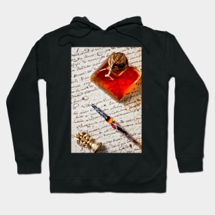 Ink bottle and pen Hoodie